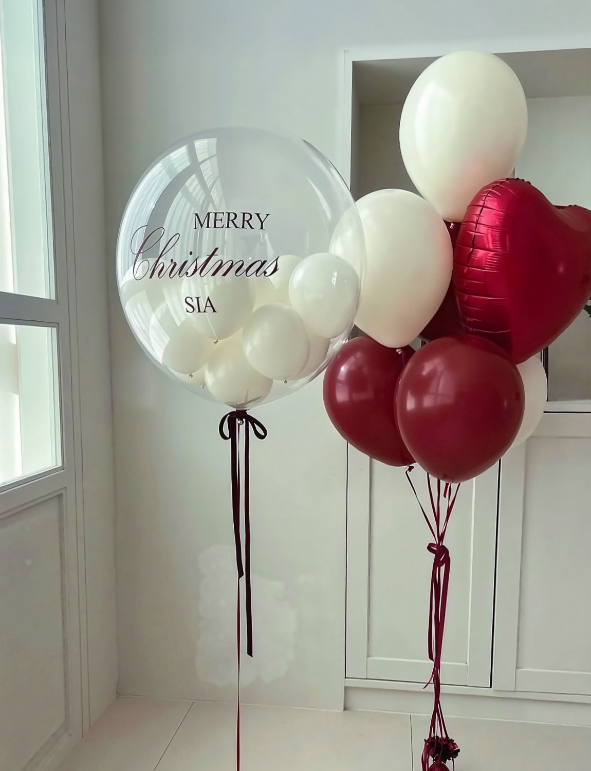Adeyoo Burgundy and Gold Balloons - 12 Inch Burgundy Balloons Bright Maroon Balloon Gold Metallic Sand White Latex Balloon for Wedding Bridal Shower Birthday Anniversary Wine Party Decorations, 50 PCS