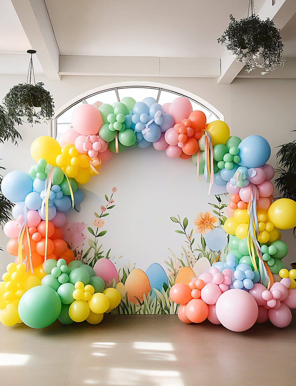 Adeyoo Pastel Balloons - 12 Inch Pastel Rainbow Balloons, 50 Pcs Multicoloured Latex Balloon Macaron Colourful Party Balloon for Birthday Unicorn Baby Shower Wedding Party Decorations