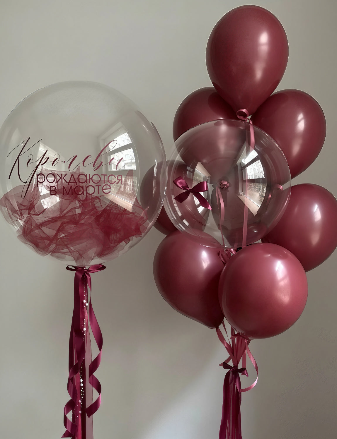 Adeyoo Burgundy and Gold Balloons - 12 Inch Burgundy Balloons Bright Maroon Balloon Gold Metallic Sand White Latex Balloon for Wedding Bridal Shower Birthday Anniversary Wine Party Decorations, 50 PCS