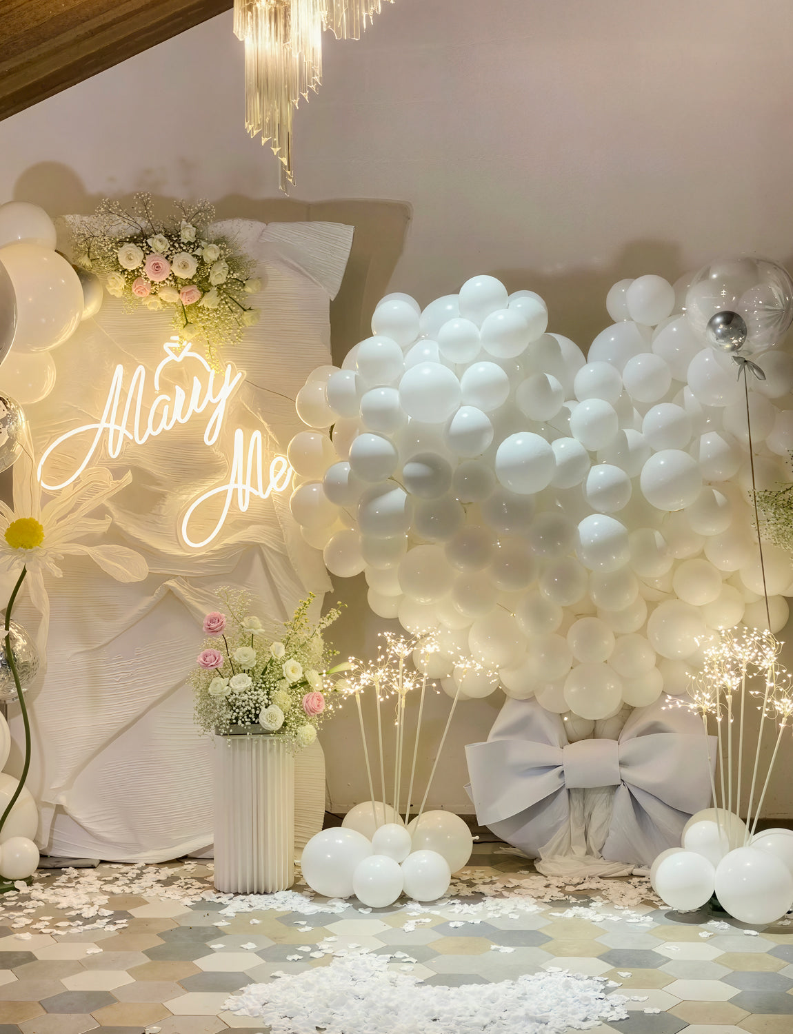 Adeyoo White Balloons Latex Party Balloons - 12 Inch White Balloon Round Party Balloon for Birthday Wedding Baby Shower Birthday Anniversary Bachelorette Party Decorations, Photo Backdrop Supplies
