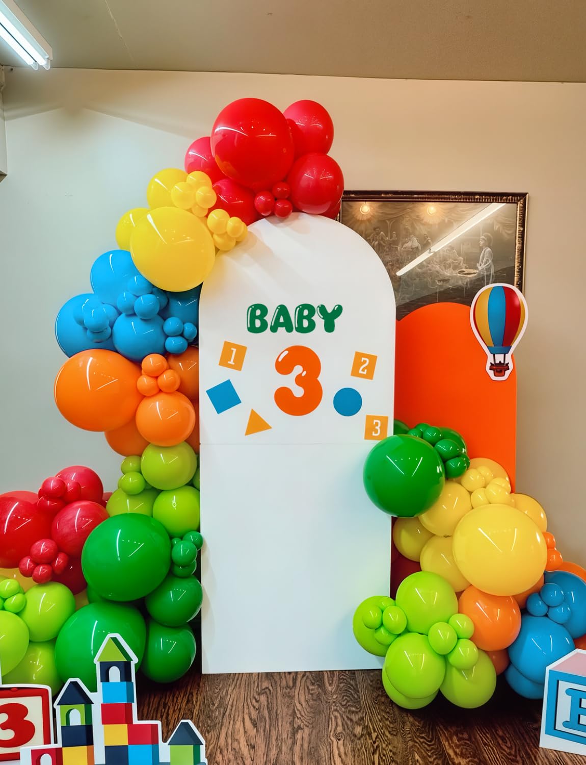Adeyoo Back to School Balloon Arch Garland Kit - 154Pcs Back to School Balloons Large Starburst Balloon Rainbow Latex Balloons for First Day of School Kindergarten Welcome Classroom Party Decorations