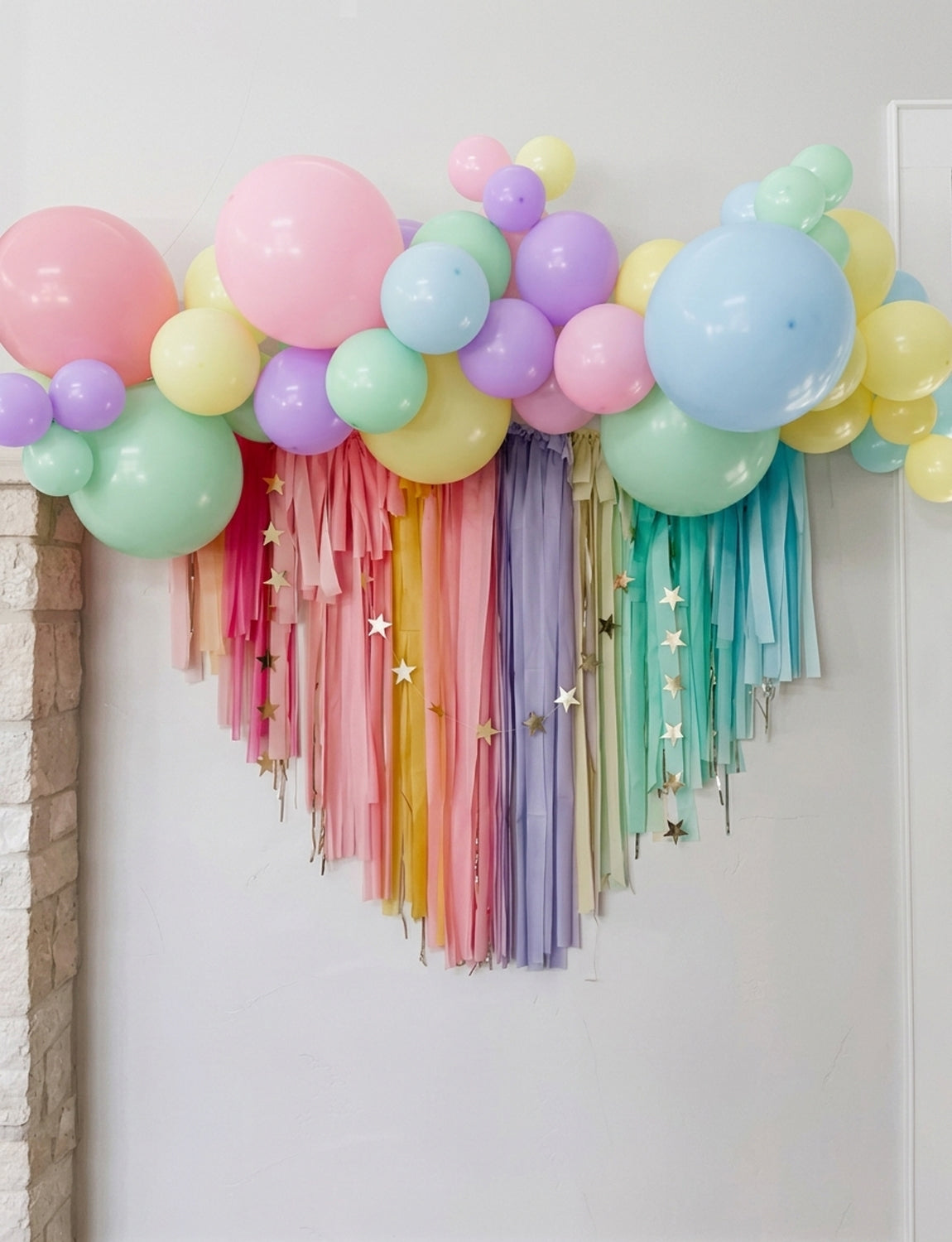 Pastel Balloons, 24 Pcs 18 Inch Pastel Rainbow Balloons, 5 Colours Large Macaron Colourful Balloons for Pastel Birthday Decorations, Party Balloons for Birthday Wedding Easter Wedding Parties