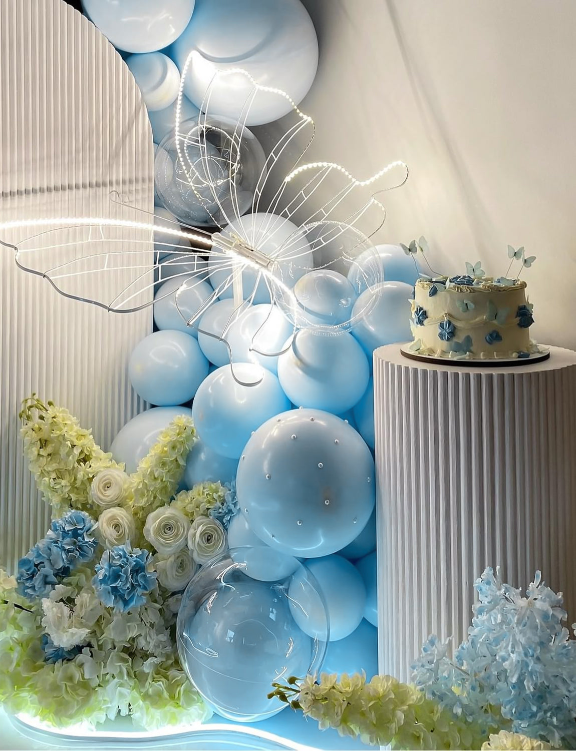 Baby Blue Balloons, 24 Pcs 18 Inch Blue Balloons for Birthday Decor Large Birthday Balloons for Blue Birthday Decorations, Light Blue Balloons for Boys Birthday Party Wedding Engagement Easter