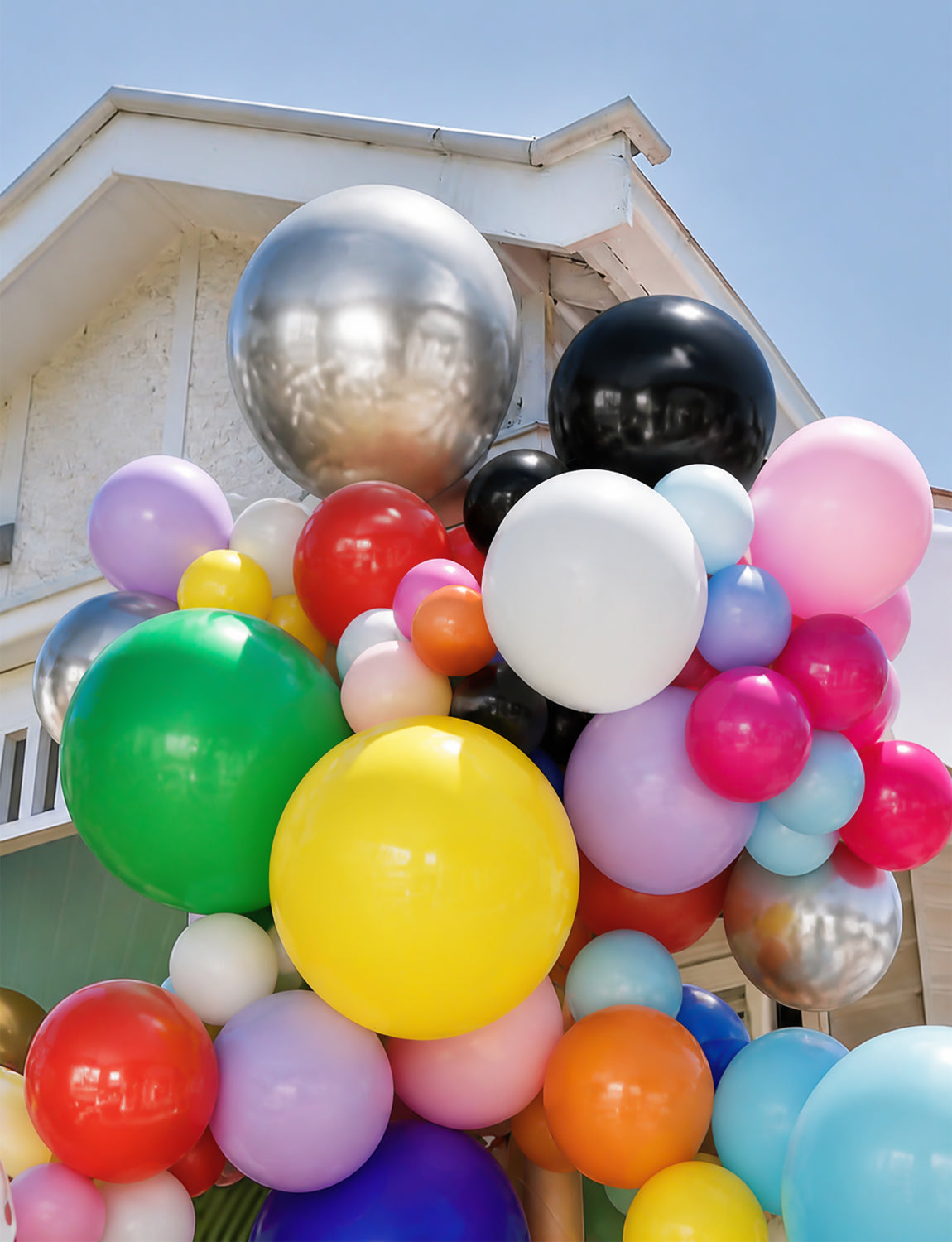 18 Inch Rainbow Balloons, 24 Pcs Large Colourful Balloon, 12 Colours Giant Multicoloured Balloons for Rainbow Birthday Decorations, Party Balloons for Birthday Wedding Easter Baby Shower Parties