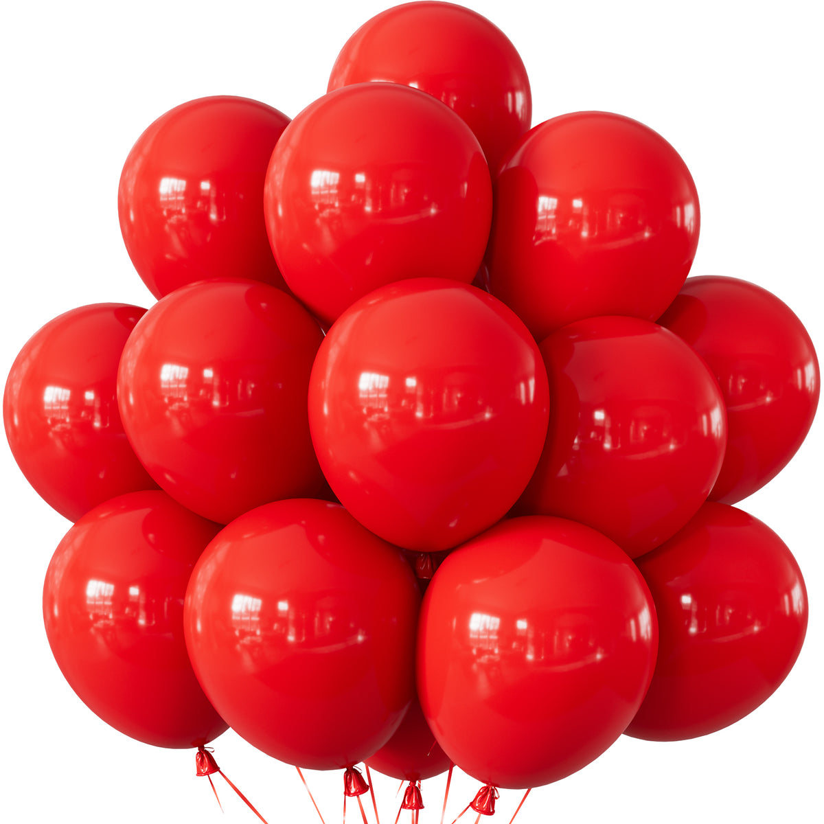 Red Balloons, 24Pcs 18Inch Red Latex Balloon for Birthday Decoration Large Birthday Balloons for Wedding Decorations, Party Balloons for Birthday Valentine's Day Anniversary Engagement Christmas