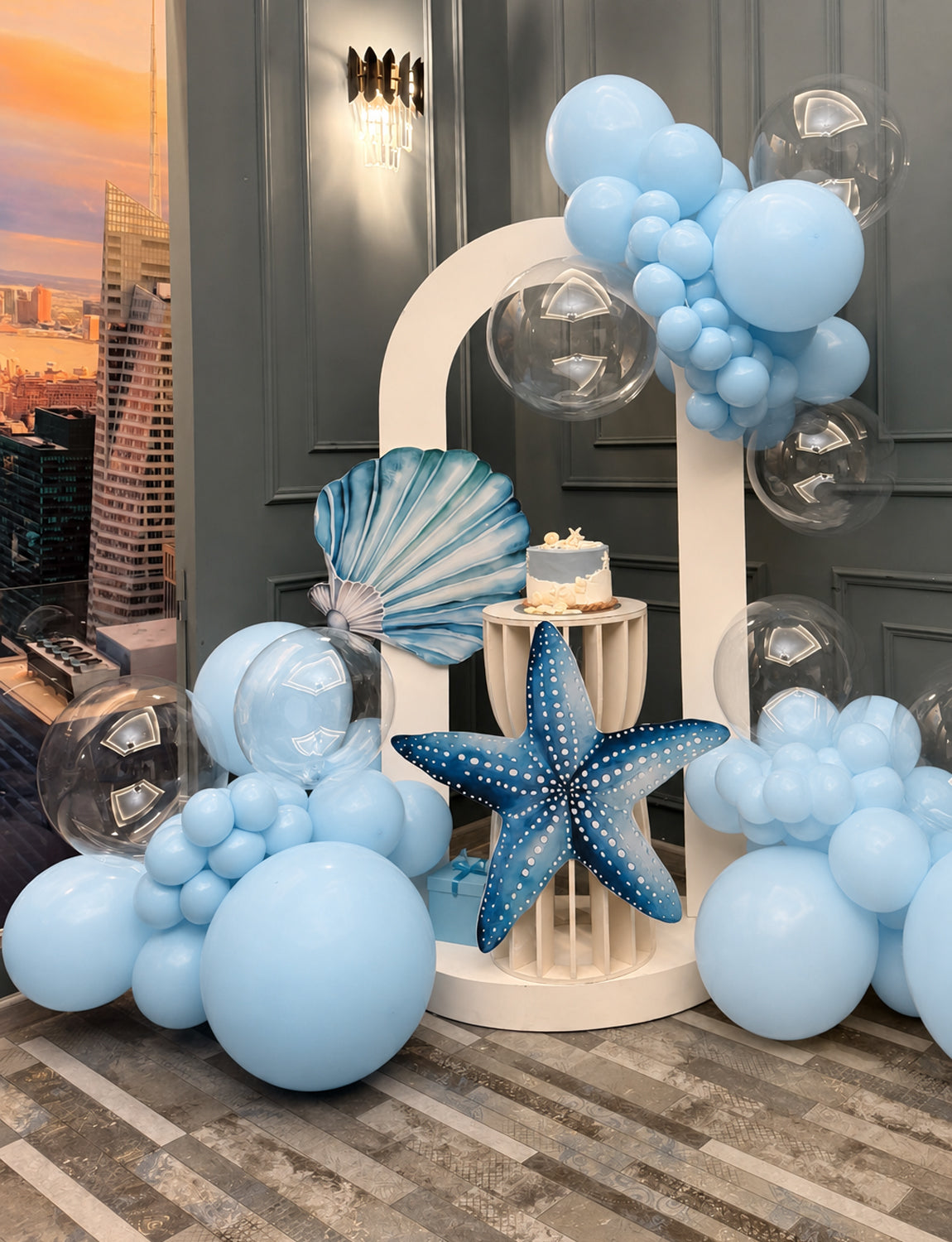 Baby Blue Balloons, 24 Pcs 18 Inch Blue Balloons for Birthday Decor Large Birthday Balloons for Blue Birthday Decorations, Light Blue Balloons for Boys Birthday Party Wedding Engagement Easter