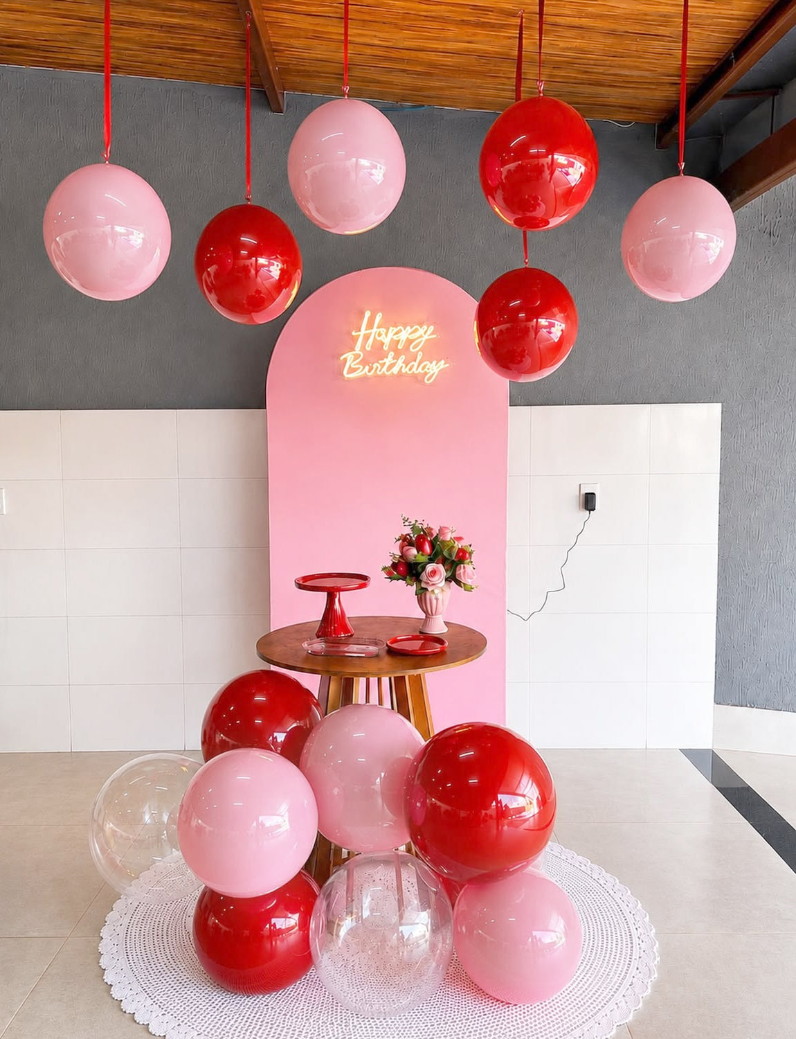 Baby Pink Balloons, 24 Pcs 18 Inch Pink Balloons for Birthday Decor Large Birthday Balloons for Pink Birthday Decorations, Pastel Pink Balloons for Girls Princess Engagement Wedding Anniversary