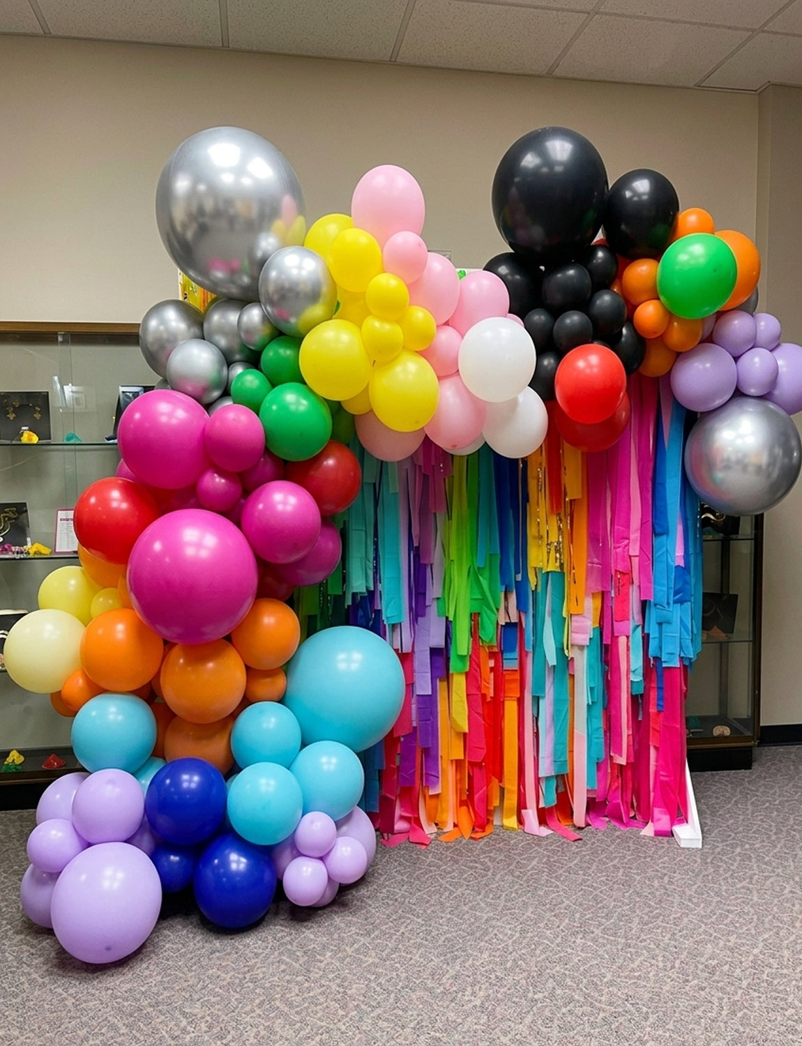 18 Inch Rainbow Balloons, 24 Pcs Large Colourful Balloon, 12 Colours Giant Multicoloured Balloons for Rainbow Birthday Decorations, Party Balloons for Birthday Wedding Easter Baby Shower Parties