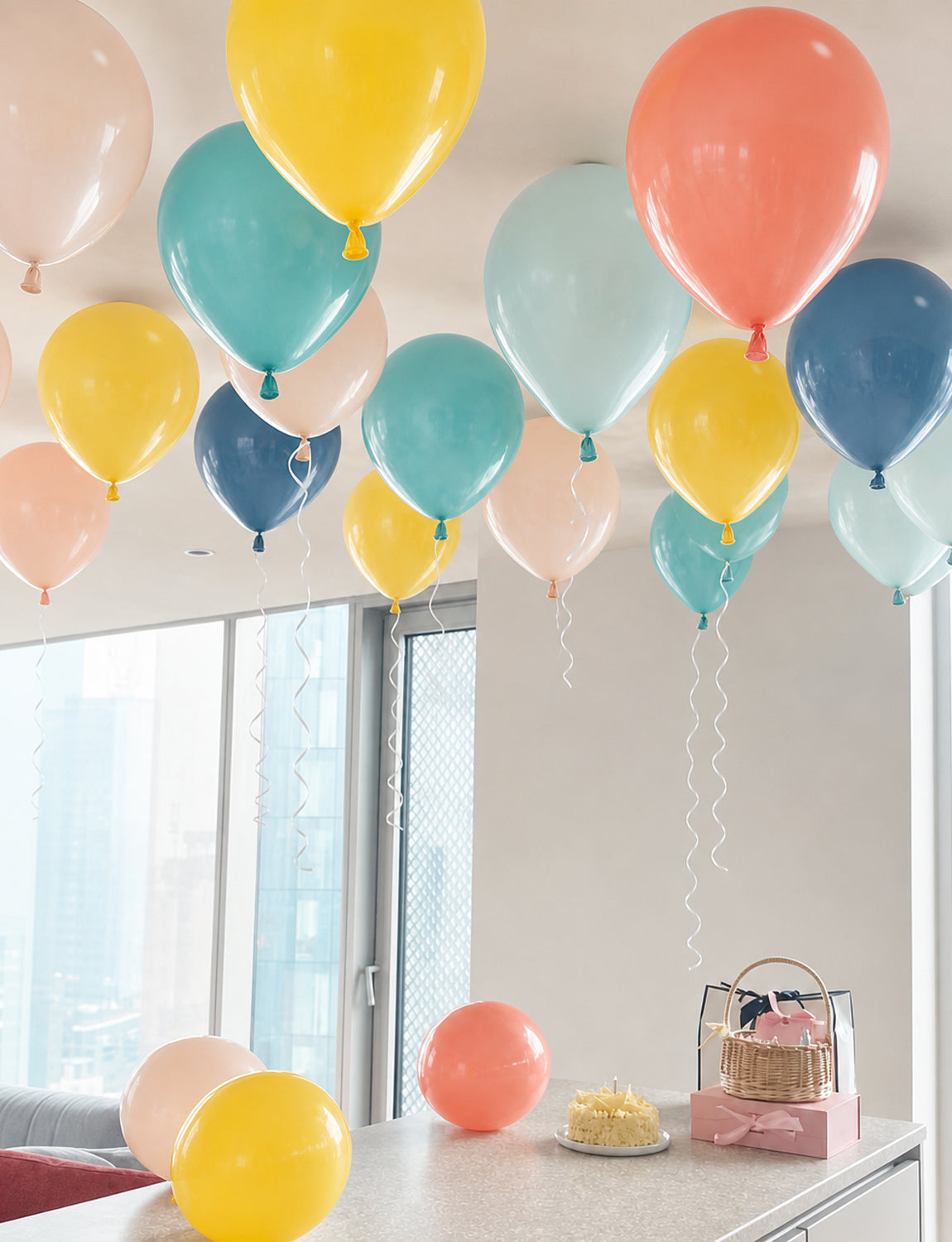 Boho Rainbow Balloons, 50 Pcs 12 Inch Assorted Colourful Balloons Dark Retro Latex Balloons, Multicoloured Balloons for Thanksgiving Fall Autumn Baby Shower Wedding Birthday Party Decorations