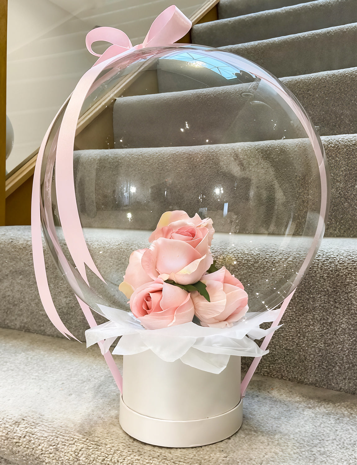 Bobo Balloons 20 Inch - 30 Pcs Bubble Balloons Fillable Round Crystal Clear Balloon Large Party Balloon for DIY Birthday Wedding Anniversary Indoor Outdoor Party Decorations