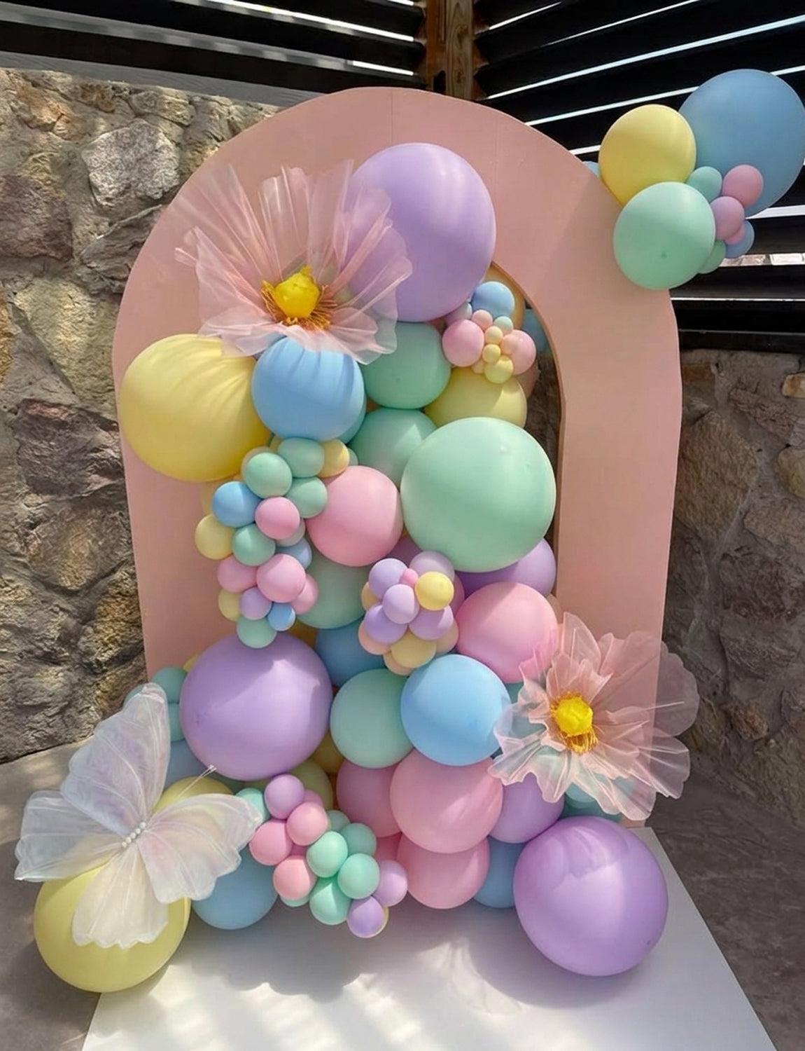 Pastel Balloons, 24 Pcs 18 Inch Pastel Rainbow Balloons, 5 Colours Large Macaron Colourful Balloons for Pastel Birthday Decorations, Party Balloons for Birthday Wedding Easter Wedding Parties