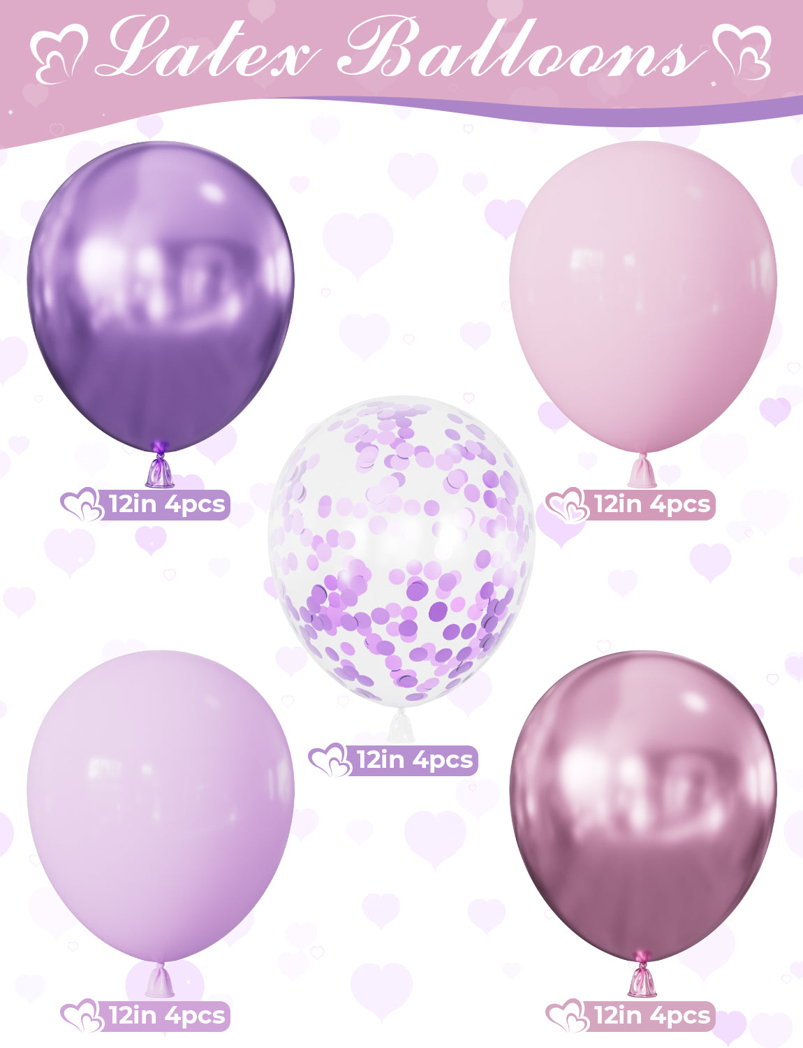 Adeyoo Mothers Day Balloons Decorations - Pink and Purple Mothers Day Balloons with Happy Mother's Day Banner Pink Mum Balloons for Mother's Day Party Decorations, Elegant Mothers Day Gifts for Mum